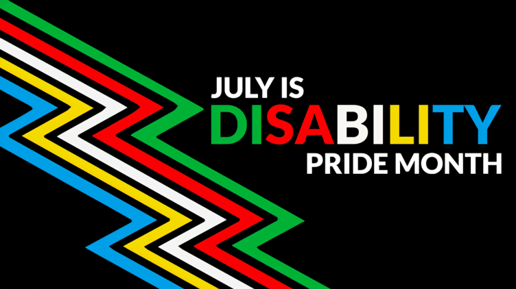 Disability Pride Month logo